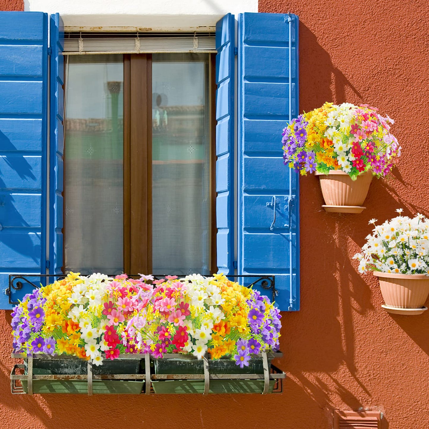 🔥Artificial Daisies Flowers for Outdoors💐