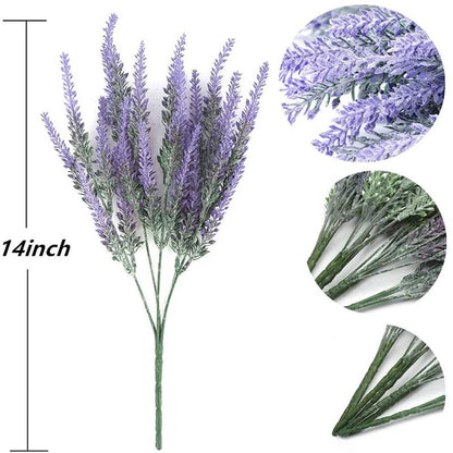 Outdoor Artificial Lavender Flowers💐