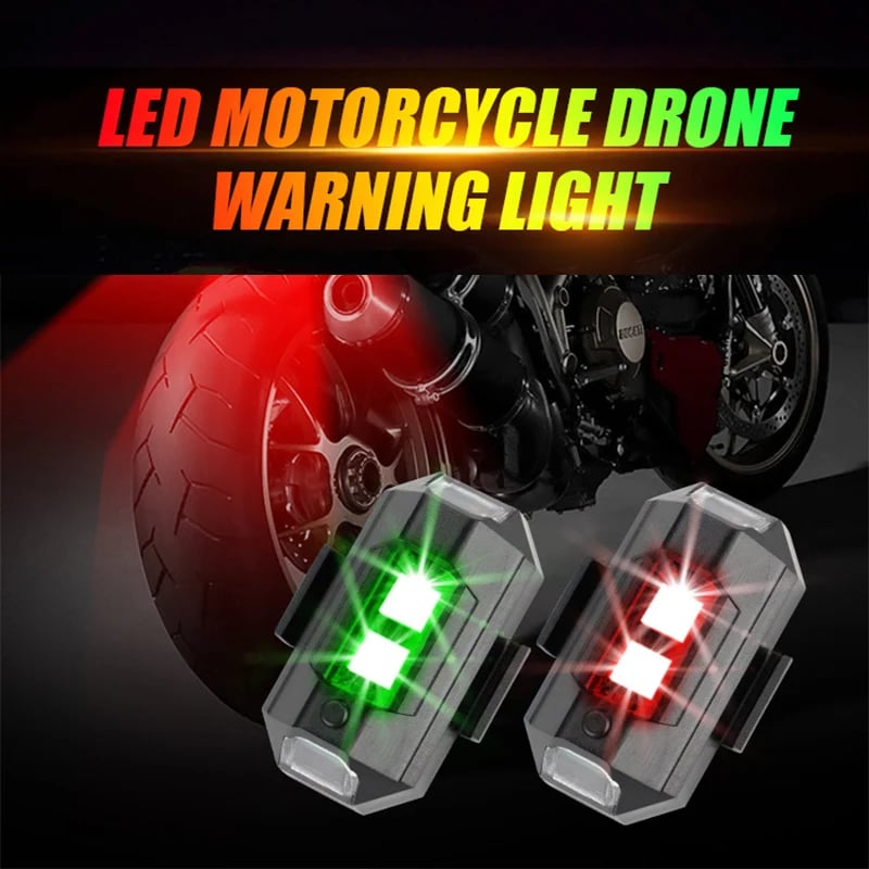 🔥Last Day Promotion🔥 7 Colors LED Aircraft Strobe Lights & USB Charging.