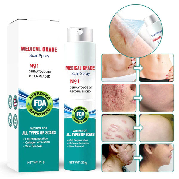 ❤️Advanced Scar Spray For All Types of Scars - For example Acne Scars, Surgical Scars and Stretch Marks ⚡️⚡️⚡️