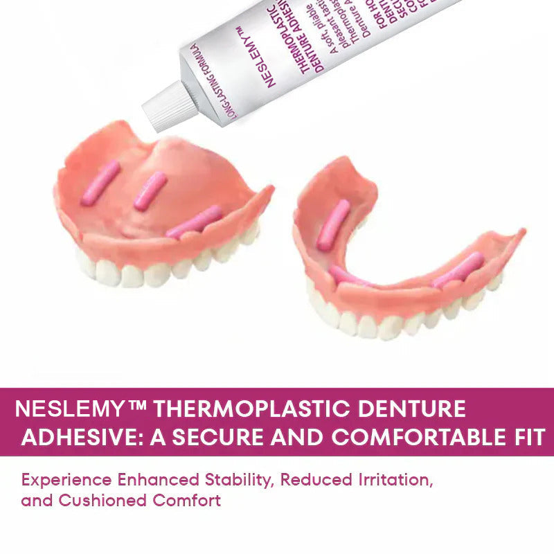 ✨[Official Brand Store] NESLEMY™ Thermoplastic Denture Adhesive (✨BUY 2 GET 1 FREE🎁)