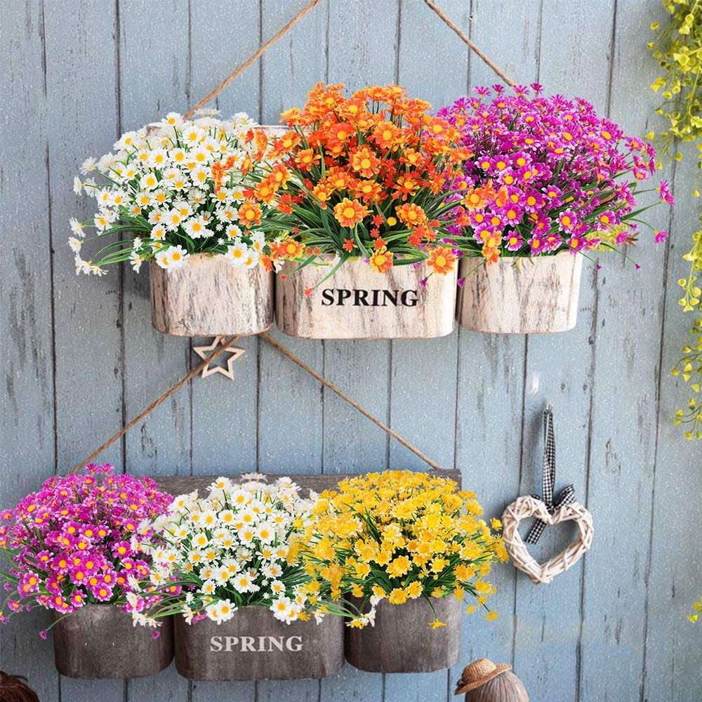 🔥Artificial Daisies Flowers for Outdoors💐