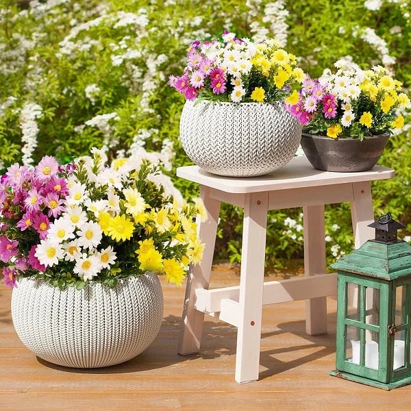 🔥Artificial Daisies Flowers for Outdoors💐