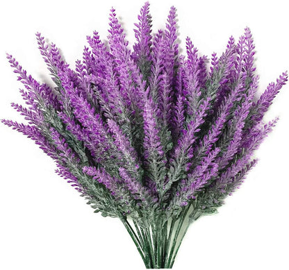 Outdoor Artificial Lavender Flowers💐