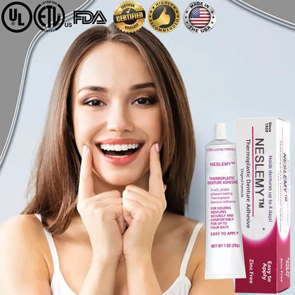 ✨[Official Brand Store] NESLEMY™ Thermoplastic Denture Adhesive (✨BUY 2 GET 1 FREE🎁)