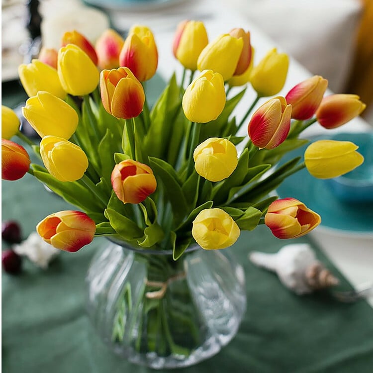 High Quality Artificial Latex Tulips