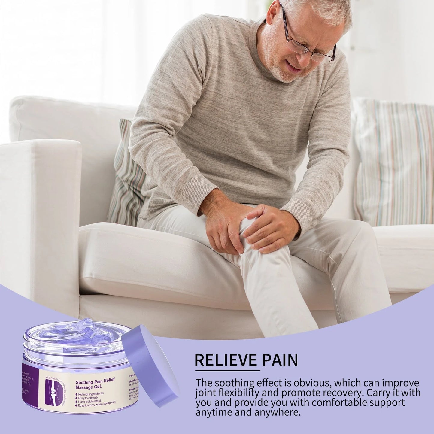 Final Day 79% OFF 🔥 Joint Pain Treatment Gel 🧊 Refuse pain and inflammation